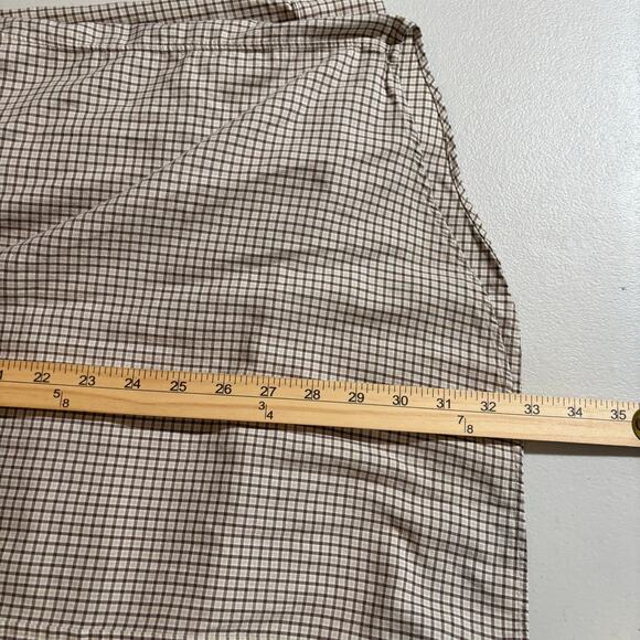 Ralph Lauren Blake Men's Size XXL Brown Windowpane Long Sleeve Button Down Shirt - Picture 7 of 11